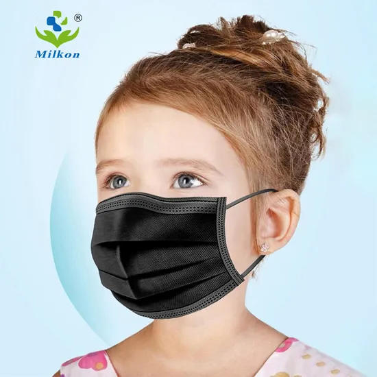 Antiviral Dustproof Protective Adult Kids Printed Non Woven Earloop Triple Layer 3 Ply Disposable Face Mask 