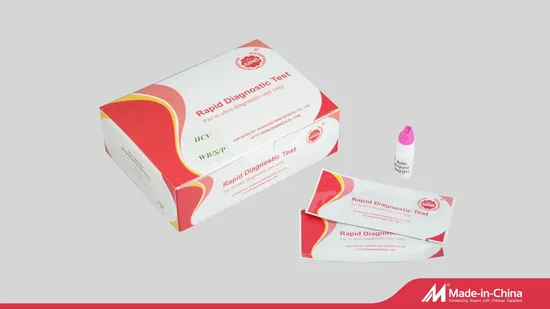 High Accuracy Typhoid Igg/ Igm Antigen Rapid Diagnostic Test Strips/ Cassette Kits for Hospital 